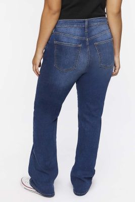Jeans Plus Size Straight Bootcut Forever21